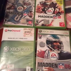 Xbox 360 Madden Fiotball Games
