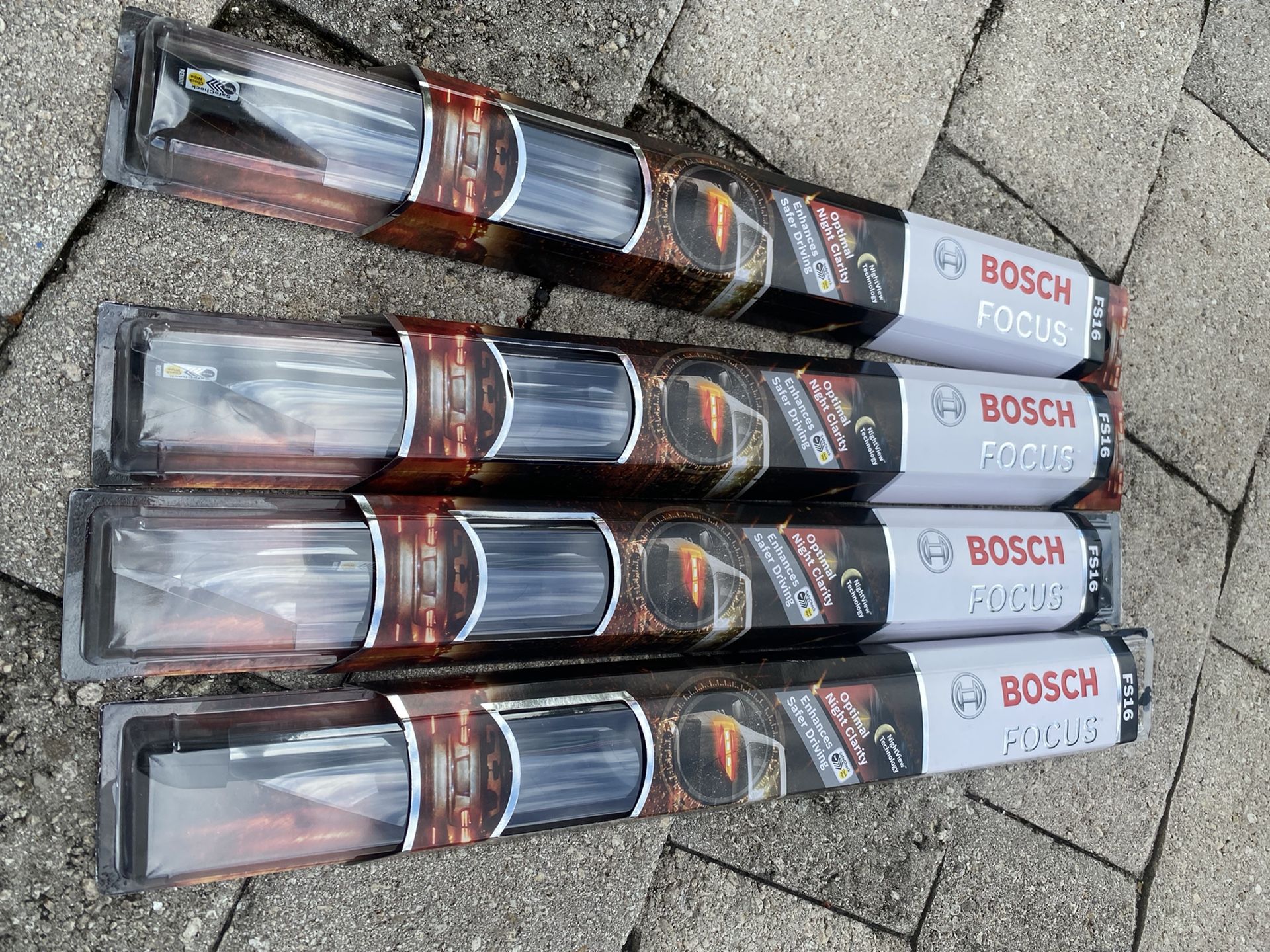 Bosch Focus Wiper Blades FS16 for Sale in Pompano Beach, FL OfferUp