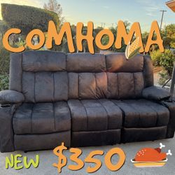 COMHOMA TRIPLE RECLINER NEW FURNITURE 