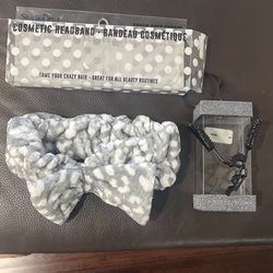 Glimmer Sparkles  Eyelash Curler and Cosmetic Headband