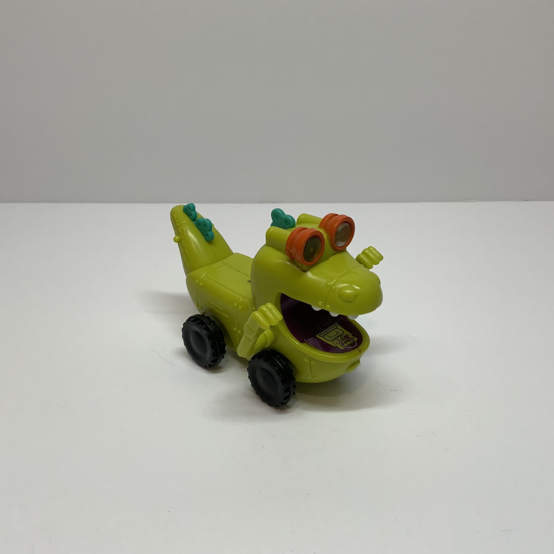 Vintage 1998 Burger King Nickelodeon Rugrats Movie Reptar Wagon Kids Club Toy