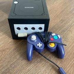 Nintendo GameCube With Controller And Memory Card