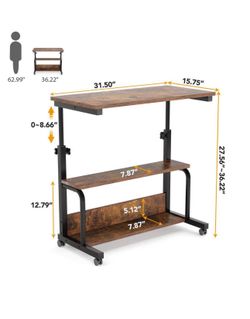All new 32” brown black standard rectangle with wheels