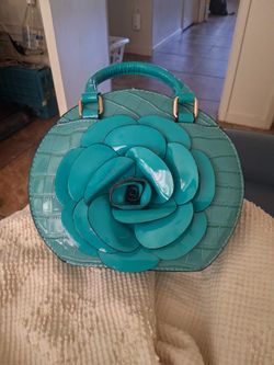 Cindi Lou Bags "Ava" Teal Color