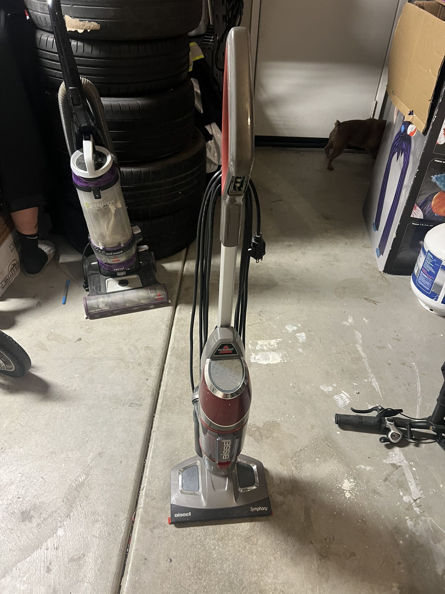 bissell symphony pet steam mop
