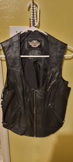Harley-Davidson women's leather vest. Price is firm