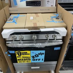 STAINLESS STEEL GE GAS STOVE