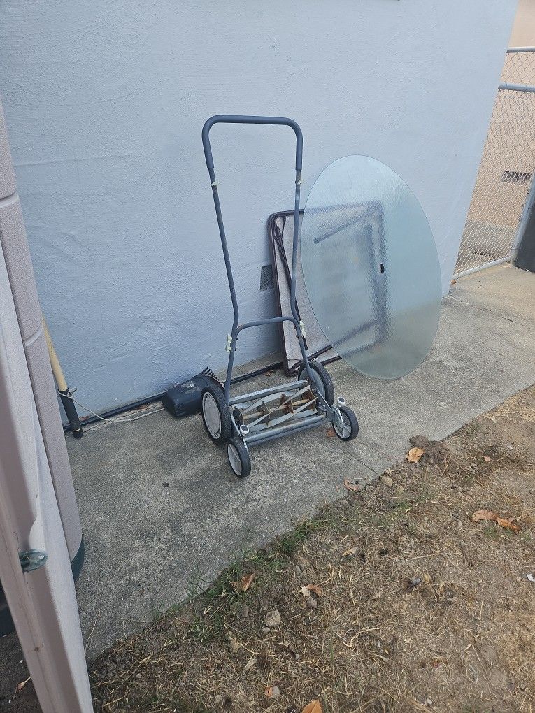 Manual Push Mower
