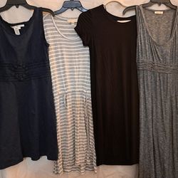 4 Jersey Knit Dresses