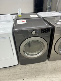 LG Front Load Dryer Graphite Steel