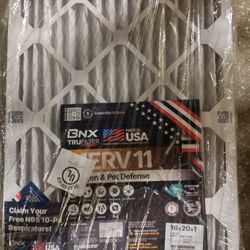 NEW 16X20X1 16 x 20 x 1 AC HVAC FURNACE AIR FILTERS 6 PACK