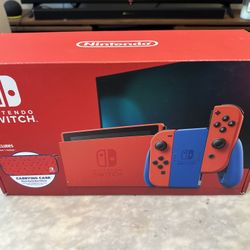 Nintendo Switch - Mario Red & Blue Edition