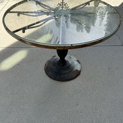 Shabby Chic, Vintage Iron Wrought Tables