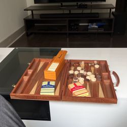 Dominoes- Playing Cards- Backgammon 