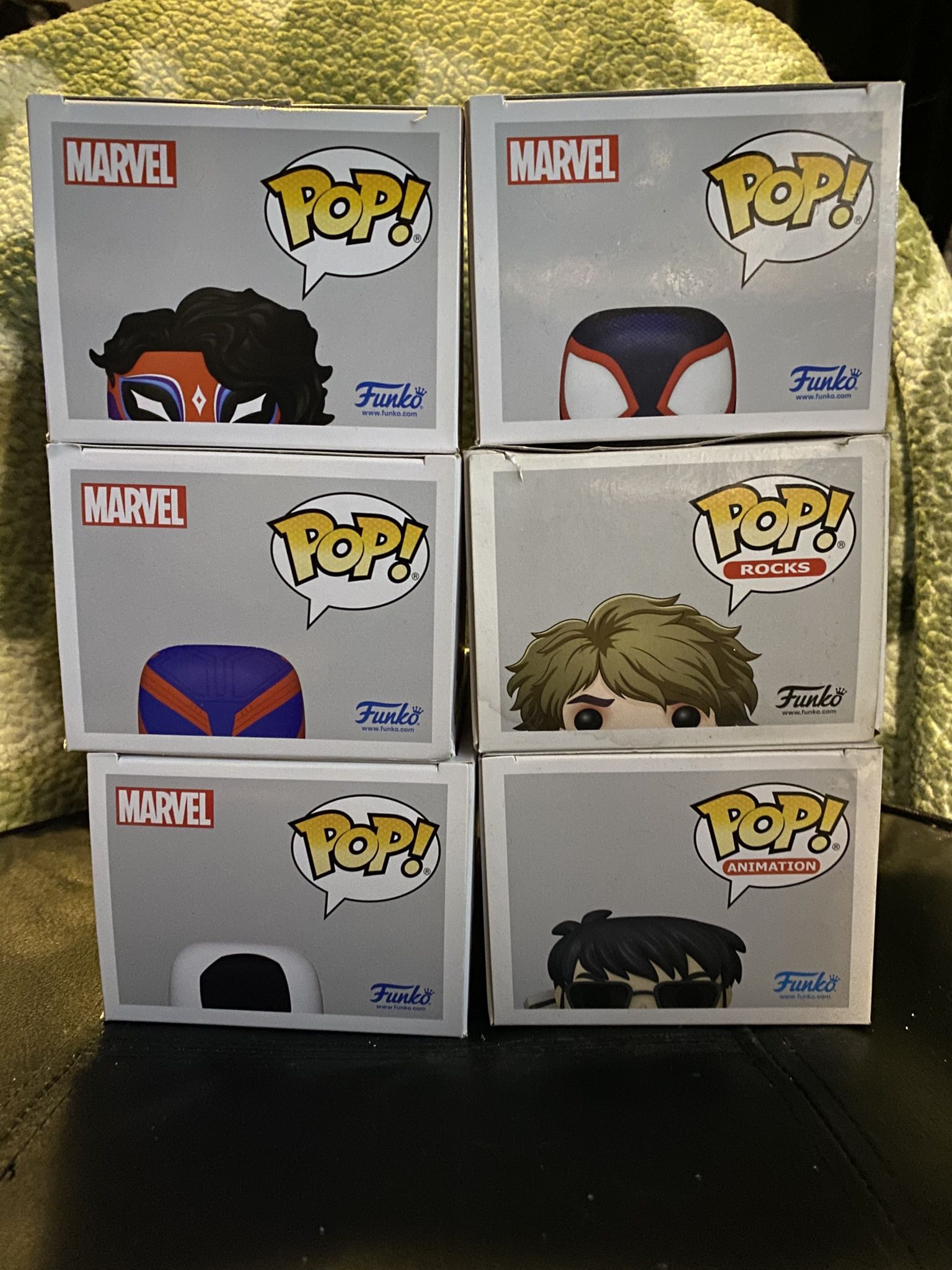 6 Funko Pops Collector Edition