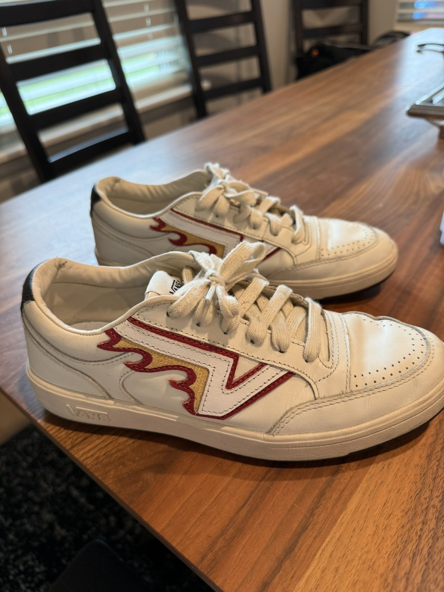 Limited Edition Flame Vans Men’s 8 Womens 9.5