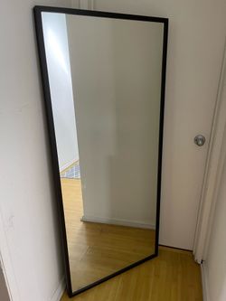 Large standing mirror