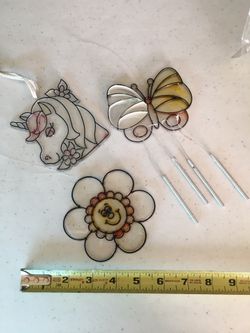 3 fun sun catchers The butterfly is a wind chime