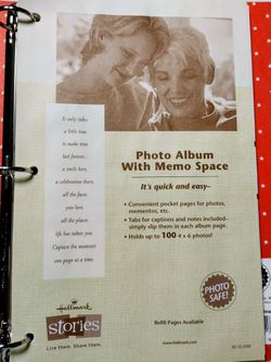 HALLMARK NEW KID ON THE BLOCK PHOTO ALBUM