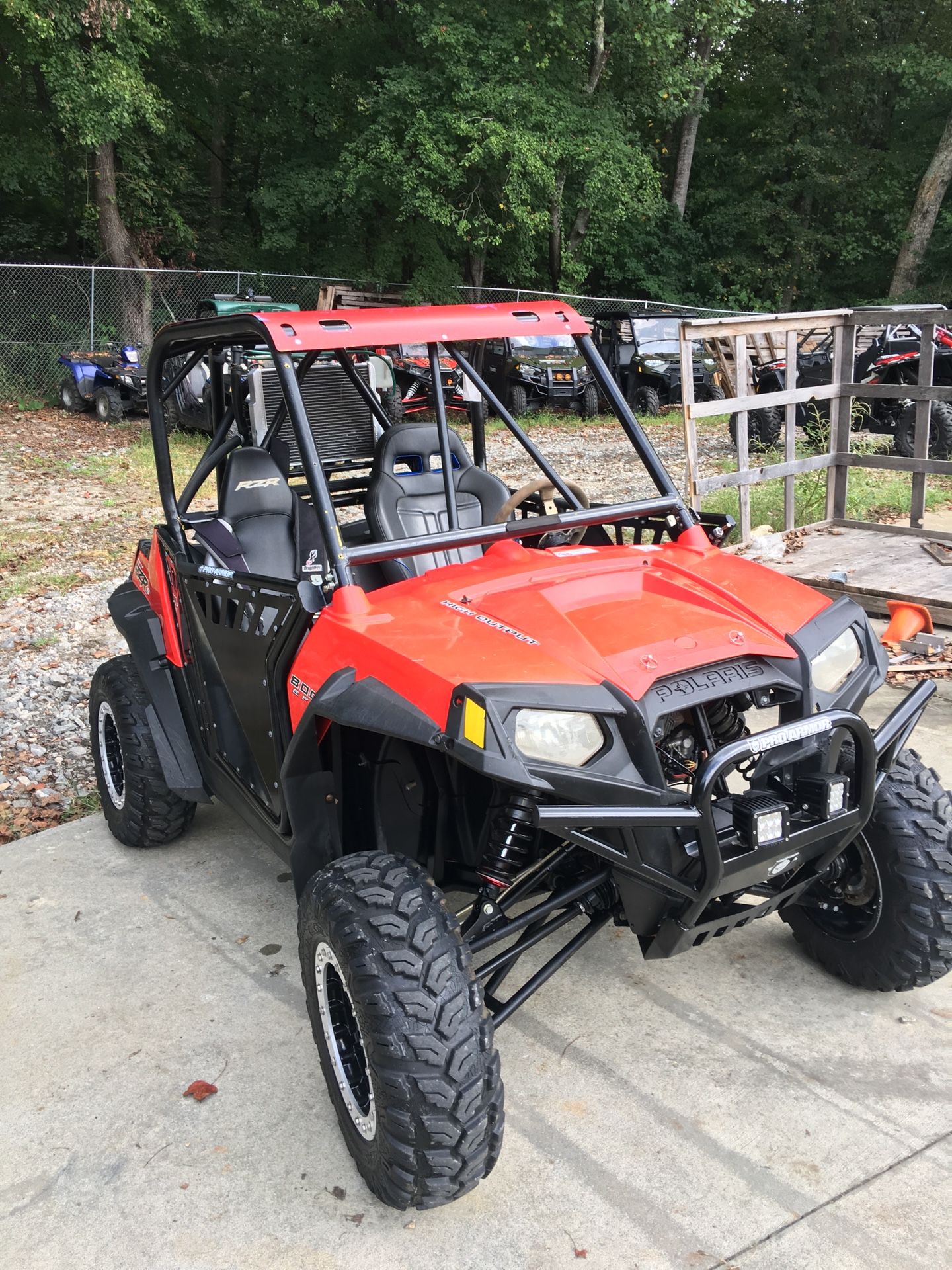 2012 RZR 800s loaded.