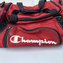 Campion Red Soccer Sports Duffle Bag