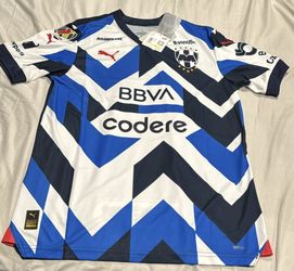 PUMA Royal Monterrey F.C 3rd Kit Soccer authentic NWT Jersey Size M