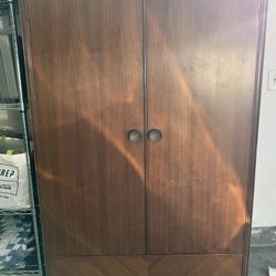 Antique Cedar Armoire 