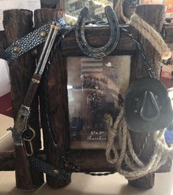 Cowboys pic frame 5x7