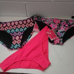Set Of 3 Women's Bikini Bottoms. Sz XL. NEW