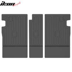Fits 2018-2024 BMW G01 X3 Rear Seat Backrest Mat All Weather Protector Liner TPE