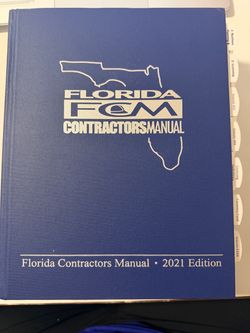 Florida Contractor’s Manual 2021