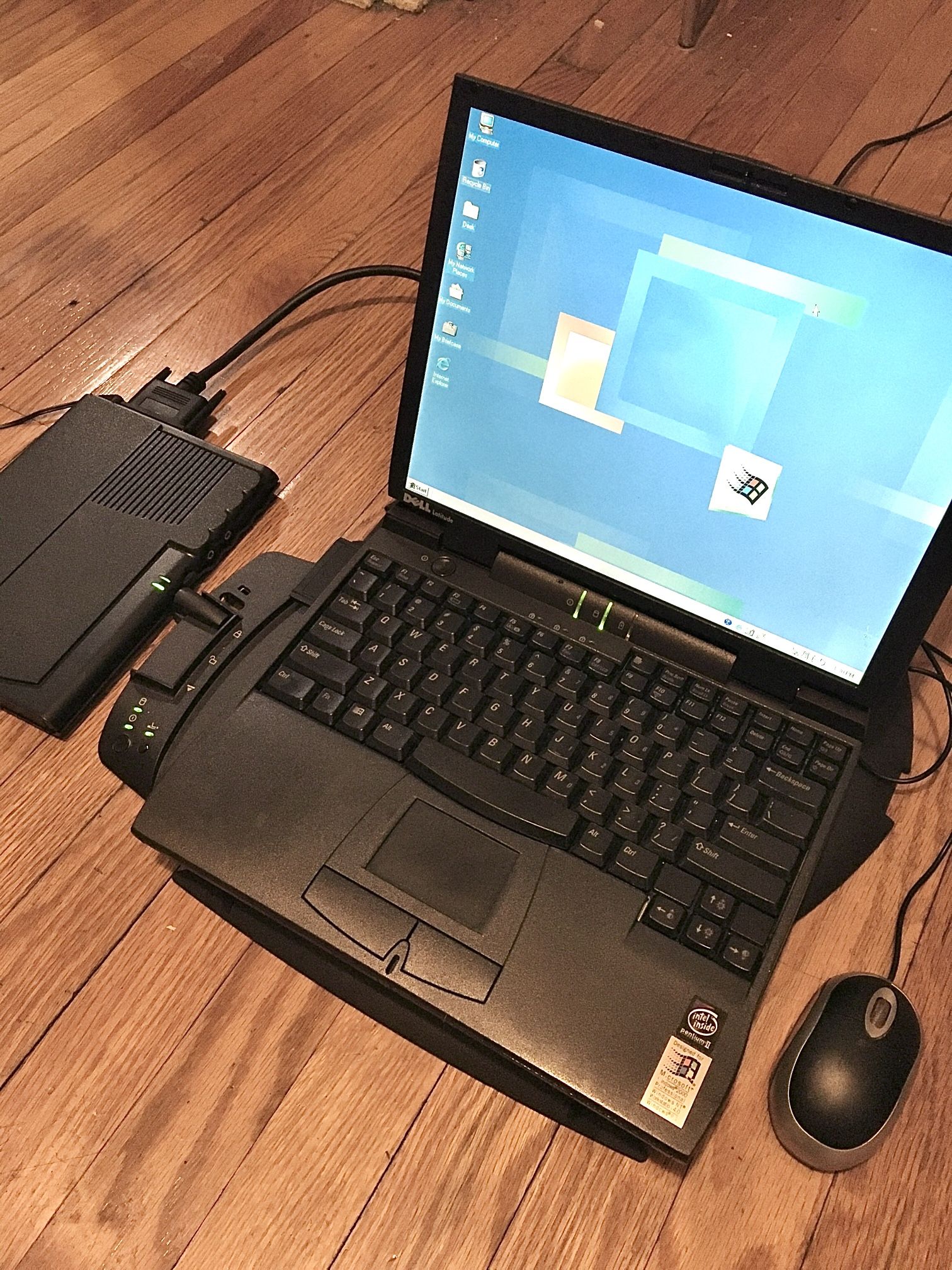 Vintage Combination DELL Latitude CPi + C/Port II Windows Me PC + Several Options