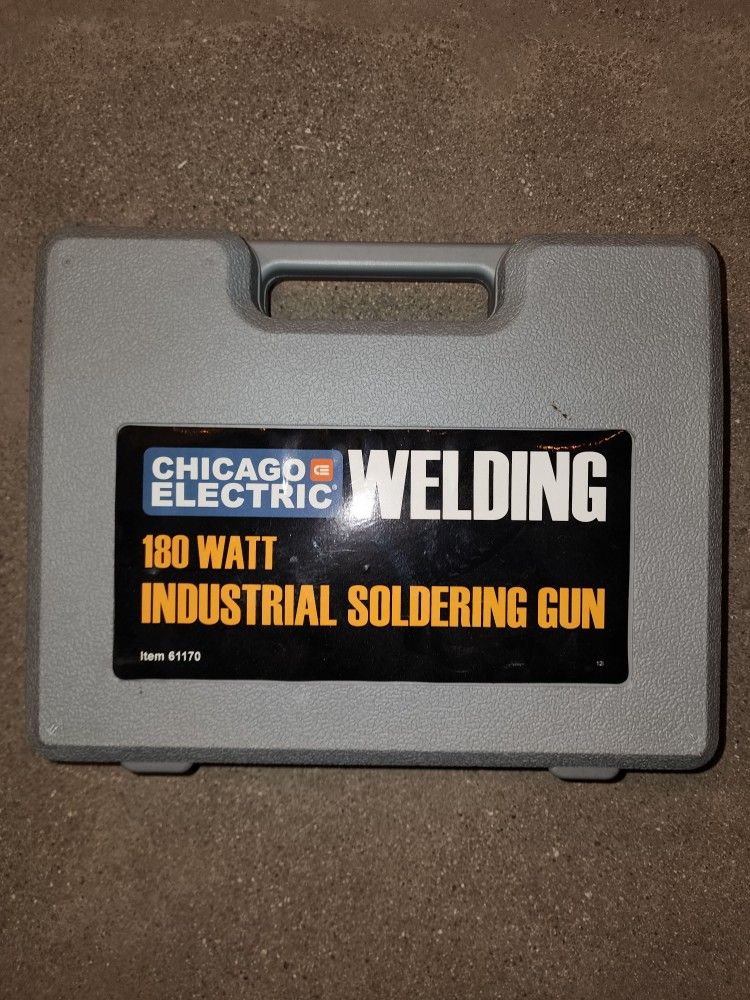 Chicago Electric Welding 100 Watt Soldering Gun Kit #64056 Intertek 3115903 NEW