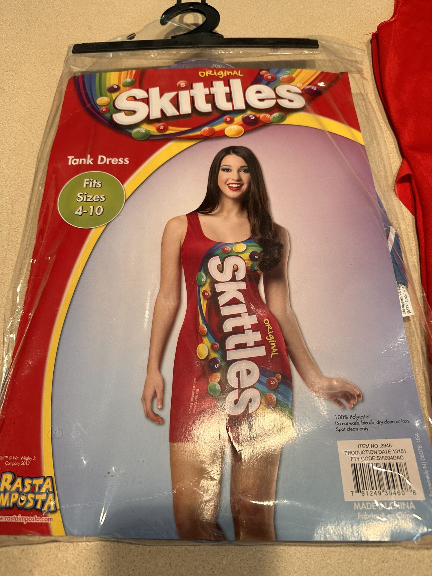 Skittles Snack Halloween Costume 