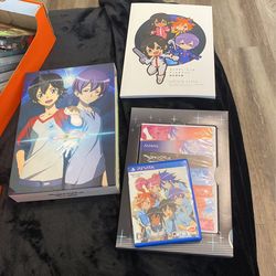 Mind Labyrinth Captin earth collectors box ps vita game, cd, and magazine 
