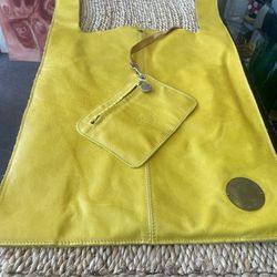 Vintage Italian Leather Purse With Wallet Made In Italy Hippie Bag 