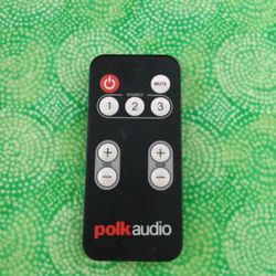 GENUINE POLK AUDIO REMOTE CONTROL SOUND BAR HOME TEATER