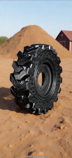 Solid tires For Skid Steers/ Construction Equipment