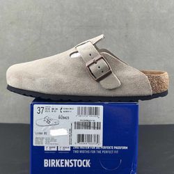 Birkenstocks Boston Suede