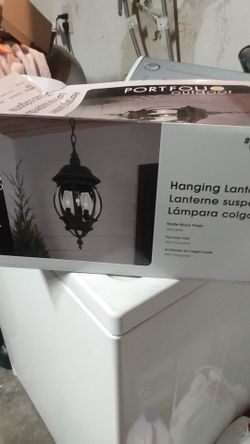 Portfolio hanging lantern