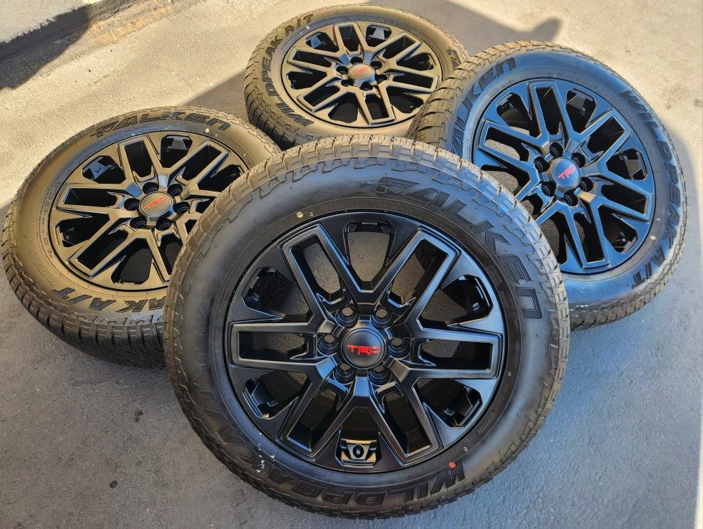 20” Toyota Tundra TRD 2024 New Wheels and Tires 
