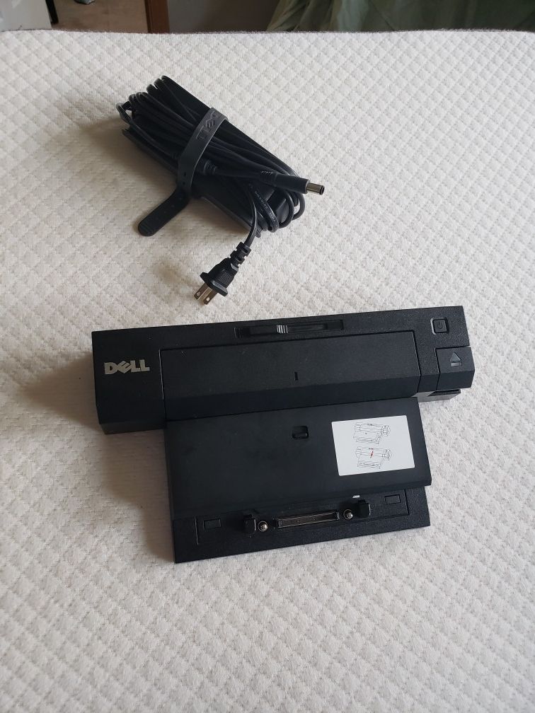 Dell PR02X Docking Station for your E Series Dell Laptop w/ dual monitors outputs