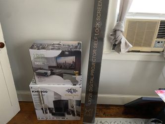 Projector Set Up & Surround Sound System!