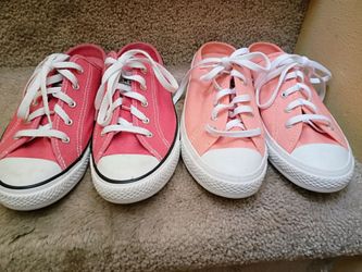 Converse mule tennis shoes