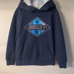 WARM Hurley Boys Hoodie (SIZE 5) Barely Worn- LIKE NEW