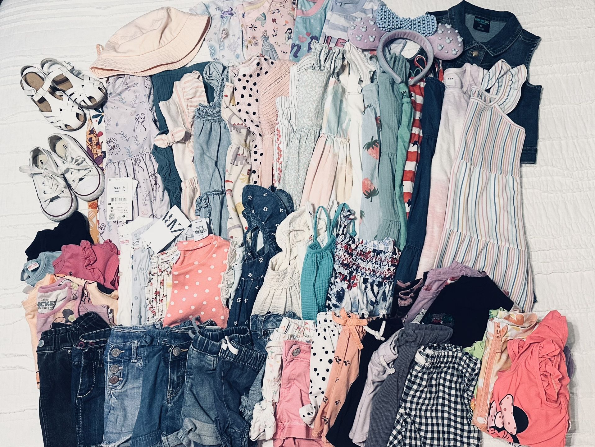 4T-5T Girls Summer Clothing