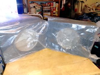 I Have Two Of Them Only Brand New Sound Box 6.5" Single Sealed Box Color Grey MDF Wood