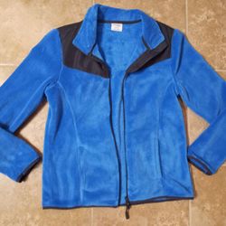 Danskin Now Womens Sport Fleece Zip Up Jacket Sz.M