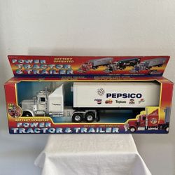 Pepsi Power Tractor and Trailer
