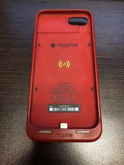 Iphone 7 Red Mophie Case